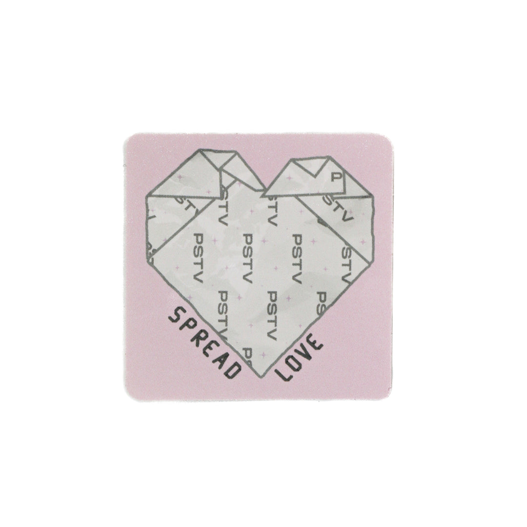 Origami Heart/ Spread Love Sticker