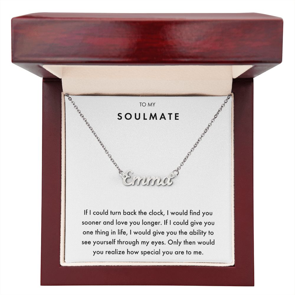 To My SOULMATE (Custom Name)