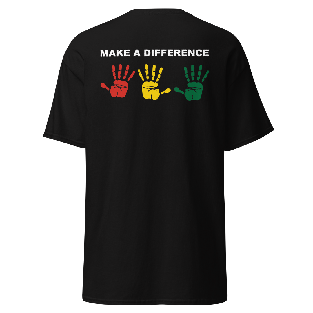 Be the Difference/ Make a Difference (Embroidered) T-shirt