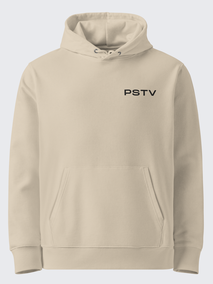 PSTV Logo Heavyweight Hoodie (Sand)