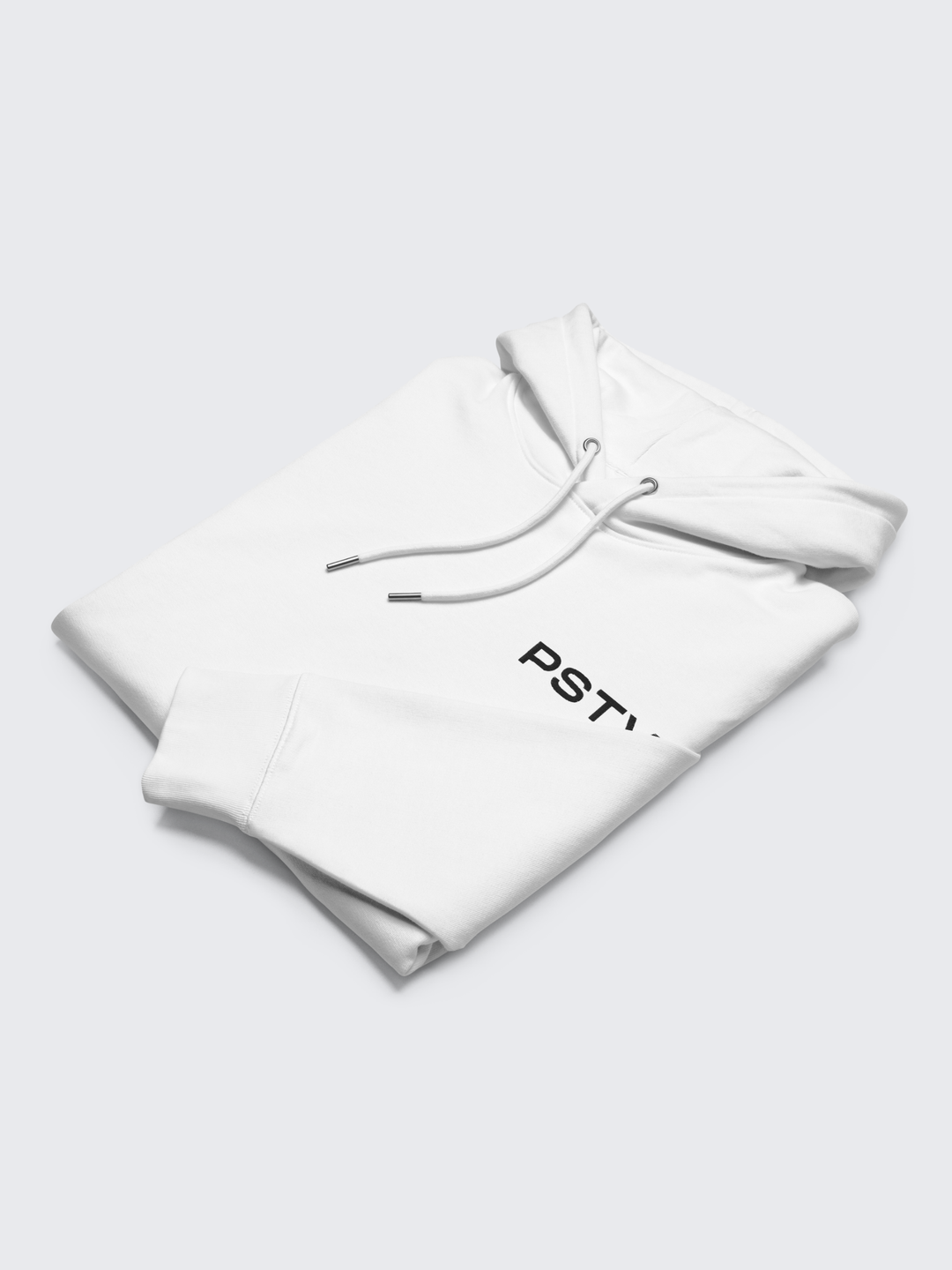 PSTV Logo Heavyweight Hoodie (White)