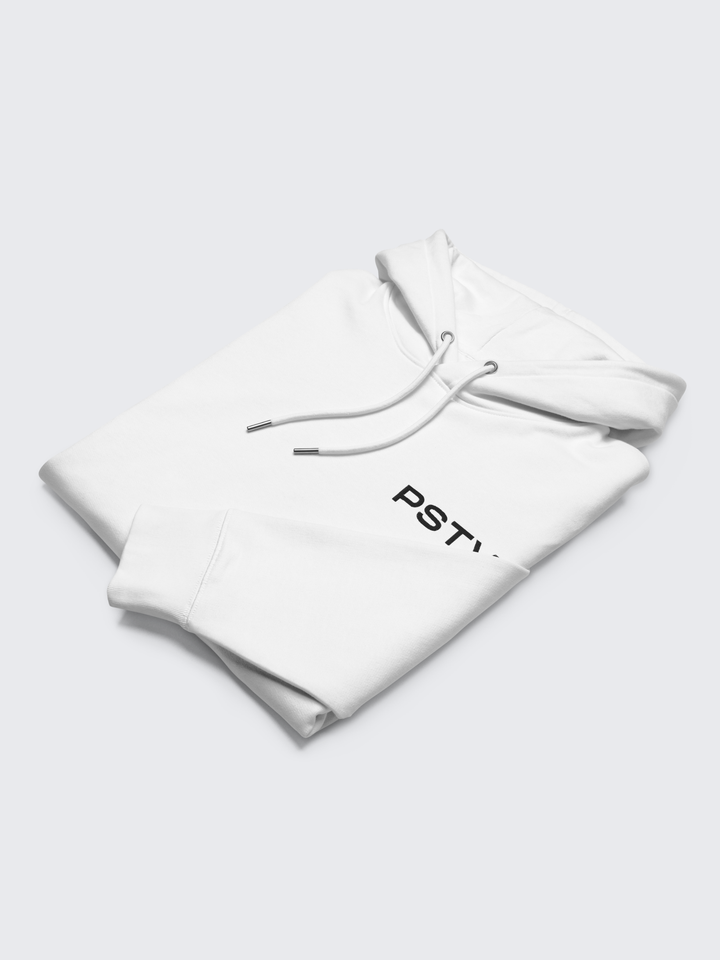 PSTV Logo Heavyweight Hoodie (White)