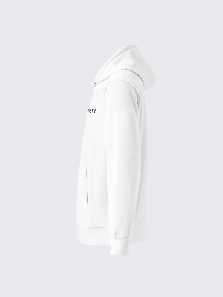 PSTV Logo Heavyweight Hoodie (White)