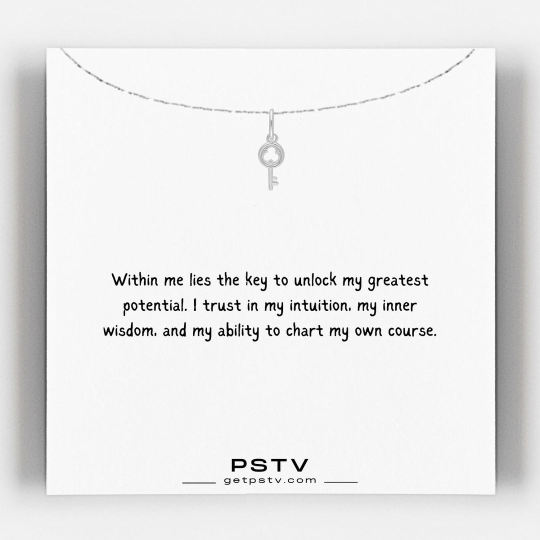 Key Charm Necklace