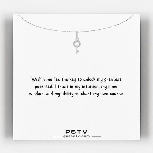 Key Charm Necklace