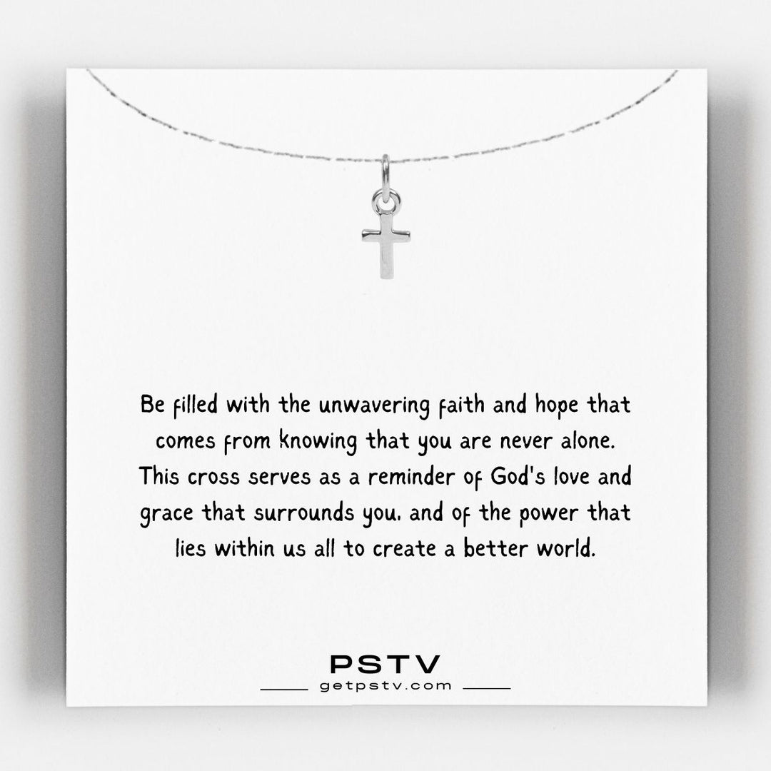 Cross Charm Necklace