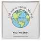 You Matter Customizable Name Necklace