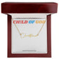 Child of God Signature Style Name Necklace