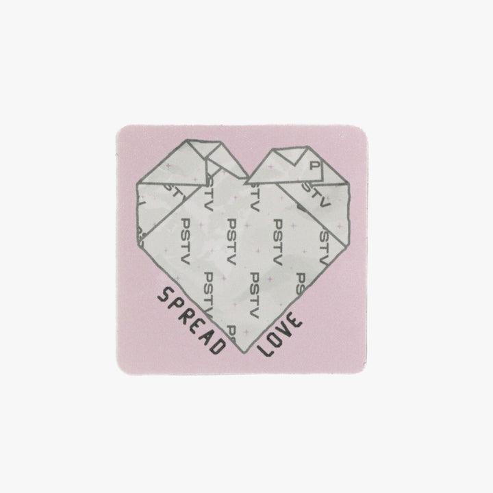 Origami Heart/ Spread Love Sticker